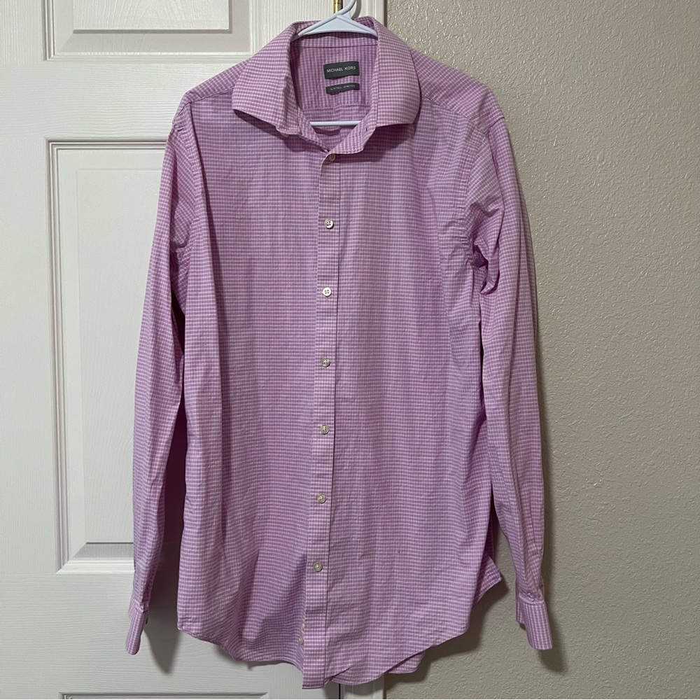 Michael Kors Pink Button Down - 17 36/37